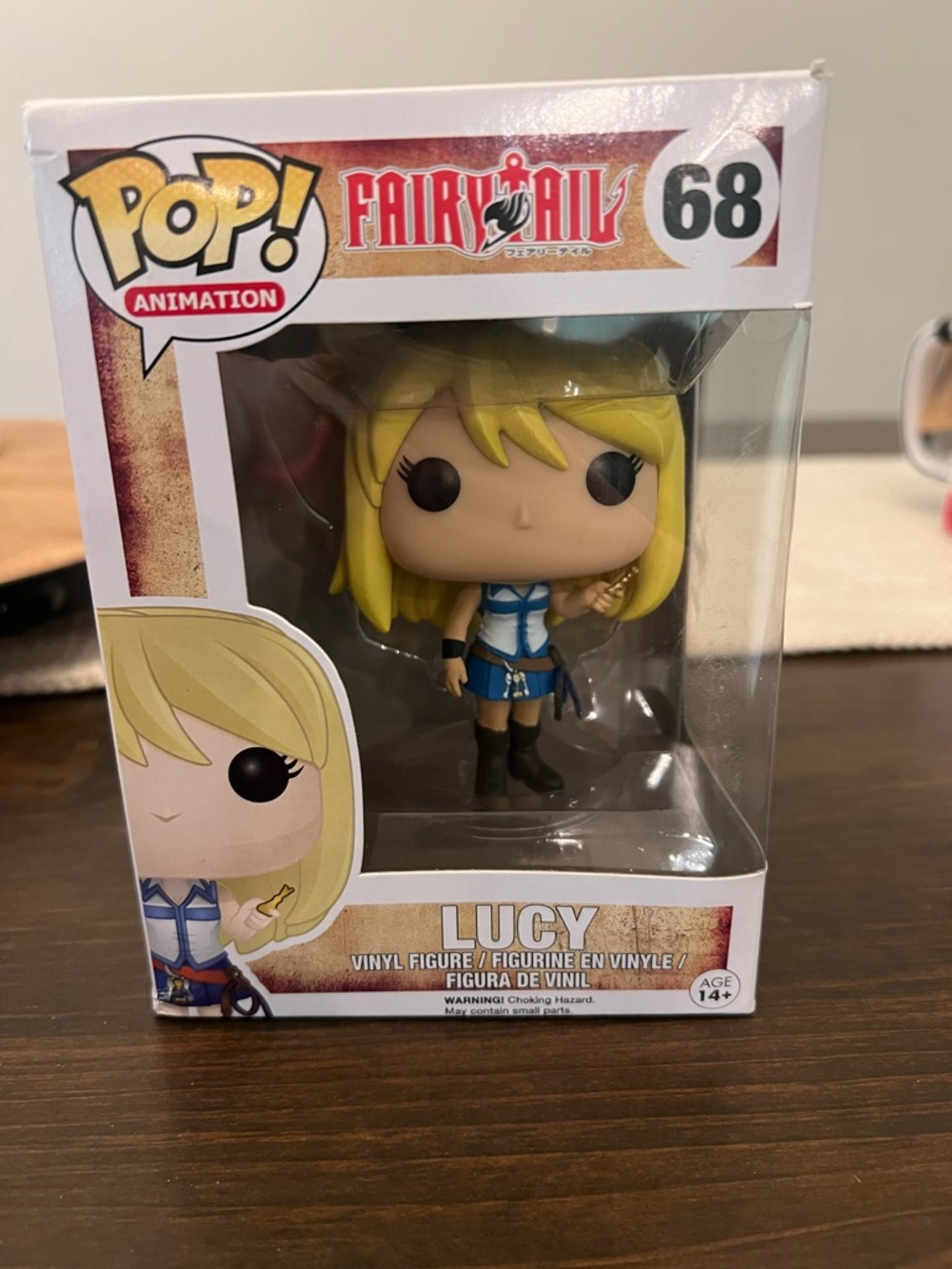 Funko POP! Fairy Tail Lucy Blonde Blue Outfit Vinyl Figure #68